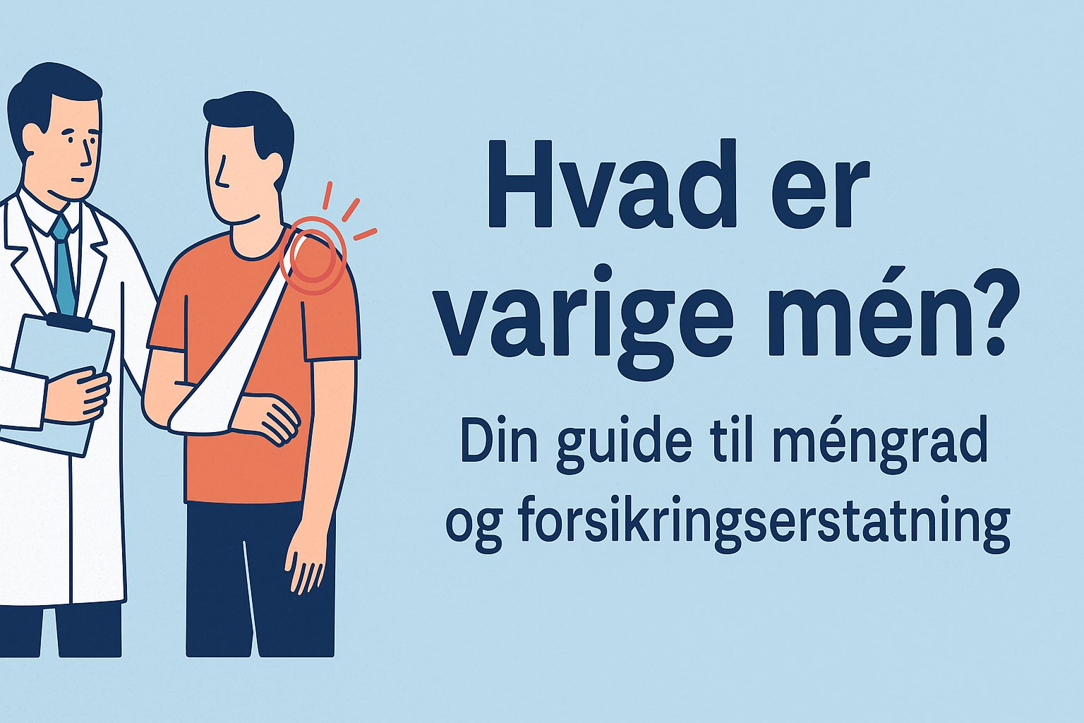 Hvad er varige mén? Din guide til méngrad og forsikringserstatning