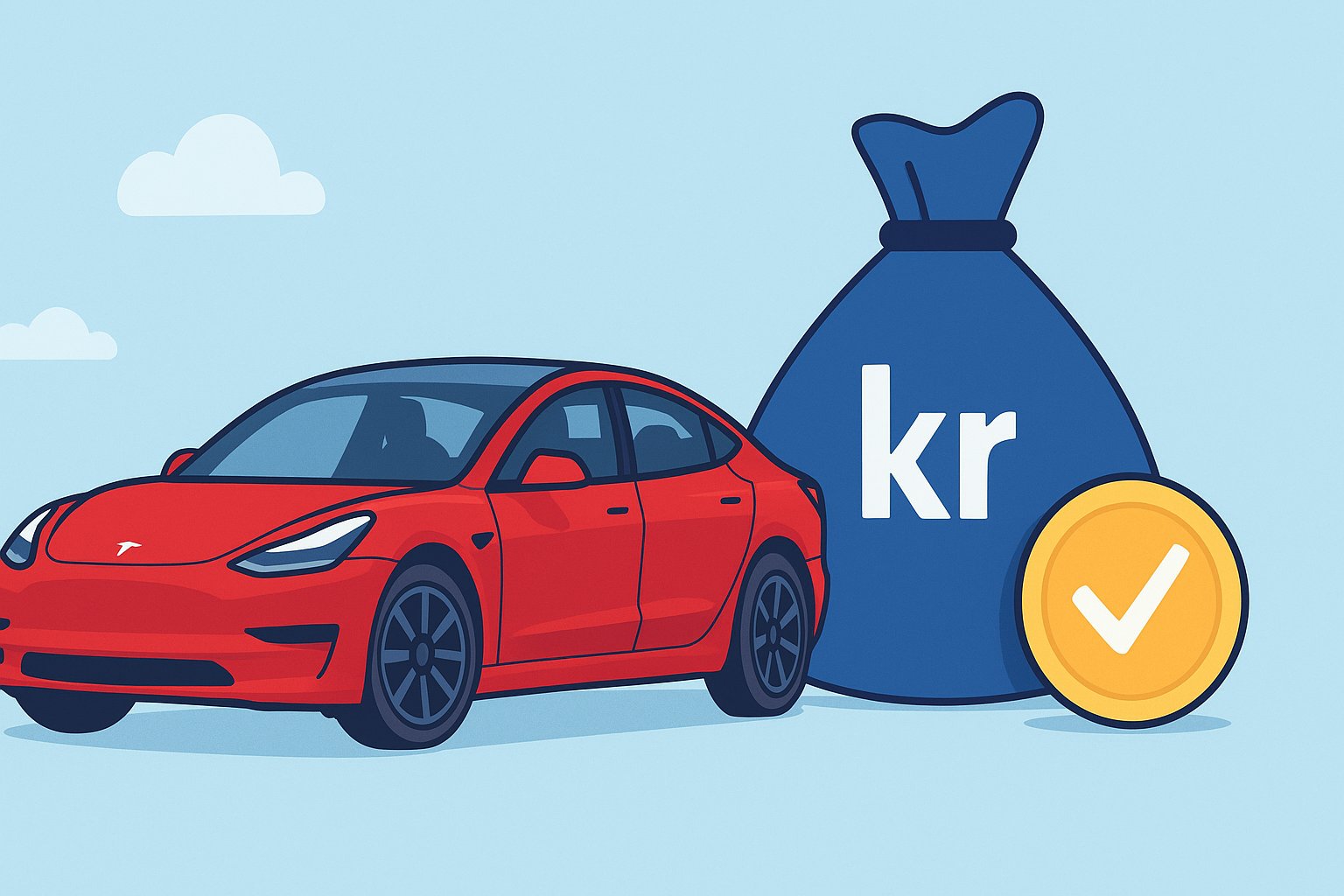 Hvad koster forsikring på Tesla Model 3?